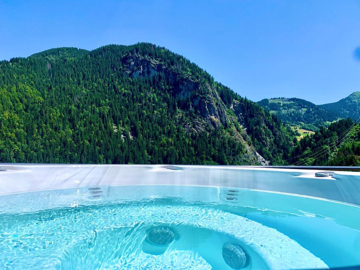 Chalet Du Champel Jacuzzi Saint-Gervais-les-Bains Zewnętrze zdjęcie