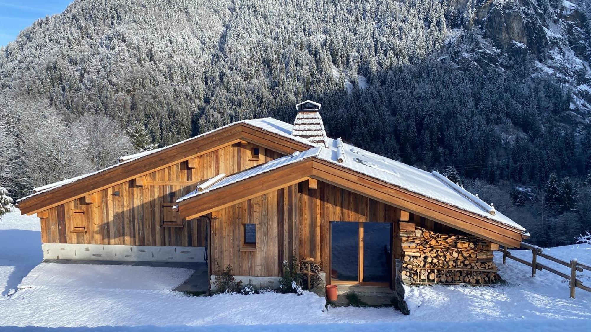 Chalet Du Champel Jacuzzi Saint-Gervais-les-Bains Zewnętrze zdjęcie